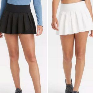 Joylab Tennis Skort Bundle - Black and White